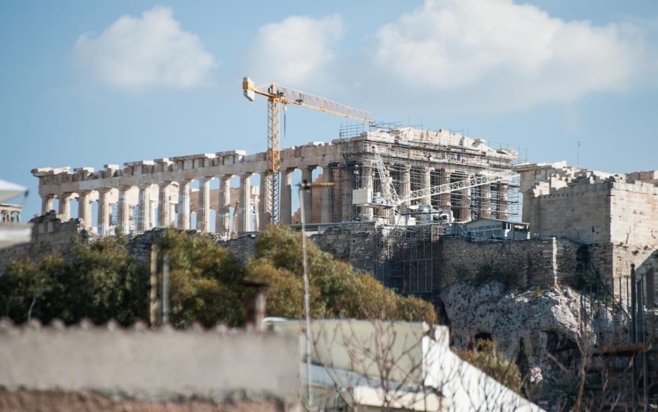 2 Bedroom Apartment At The Historical Center, View To Acropolis เอเธนส์ ภายนอก รูปภาพ
